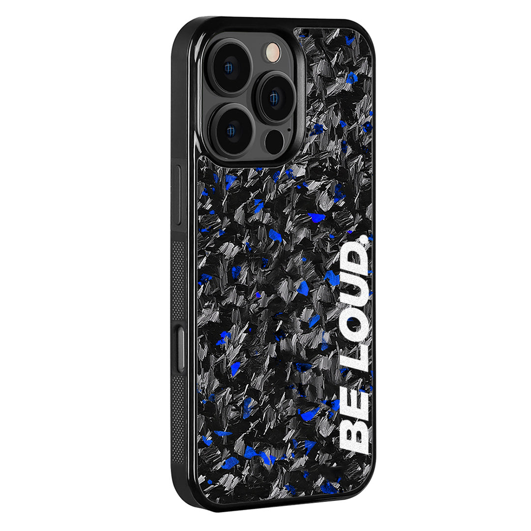 'BE LOUD.' x SCF - Carbon Fiber iPhone Case